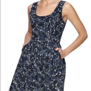 Retrolicious Glow In the Dark Constellation Dress